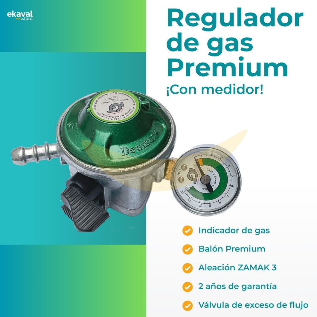 REGULADOR DE GAS PREMIUM