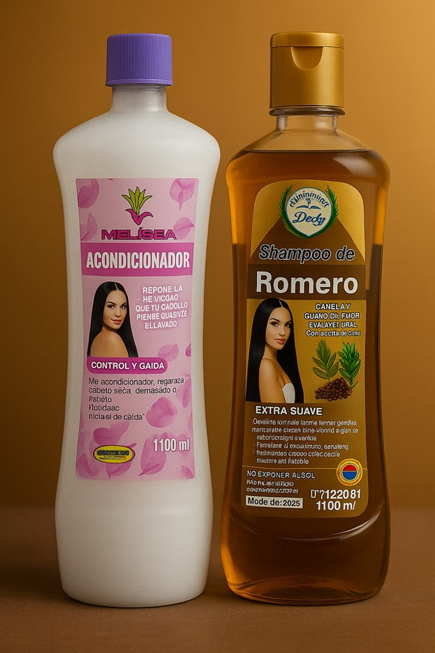 Shampoo de Romero + Acondicionador de Romero